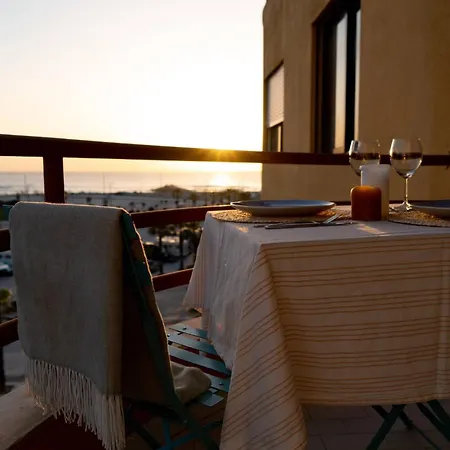 Amazing Flat With Ocean View #costa Da Caparica Lägenhet